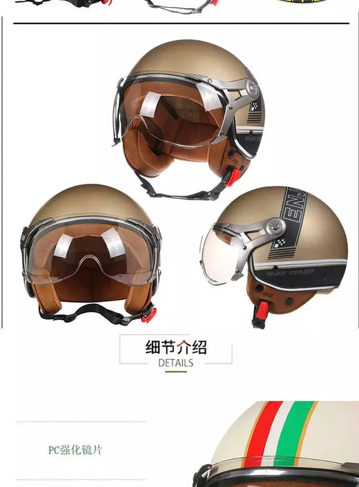 França estilo profissional capacete da motocicleta moto scooter rosto aberto casque dirt bike capacete homem mulher leve jet capacete