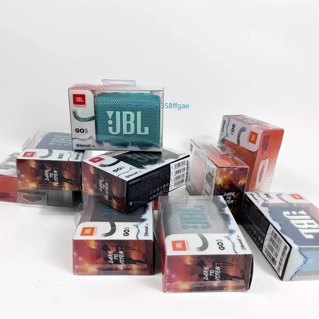 Original jbl go 3 sem fio bluetooth alto-falante portátil à prova dwaterproof água ao ar livre esportes baixo festa alto-falante jbl go3