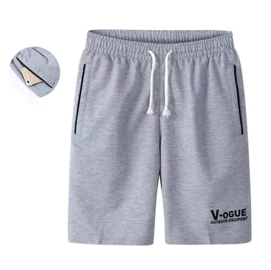 Shorts de praia soltos e respiráveis masculinos, calção casual, calça fitness confortável, moletom esportivo de basquete, calções de verão