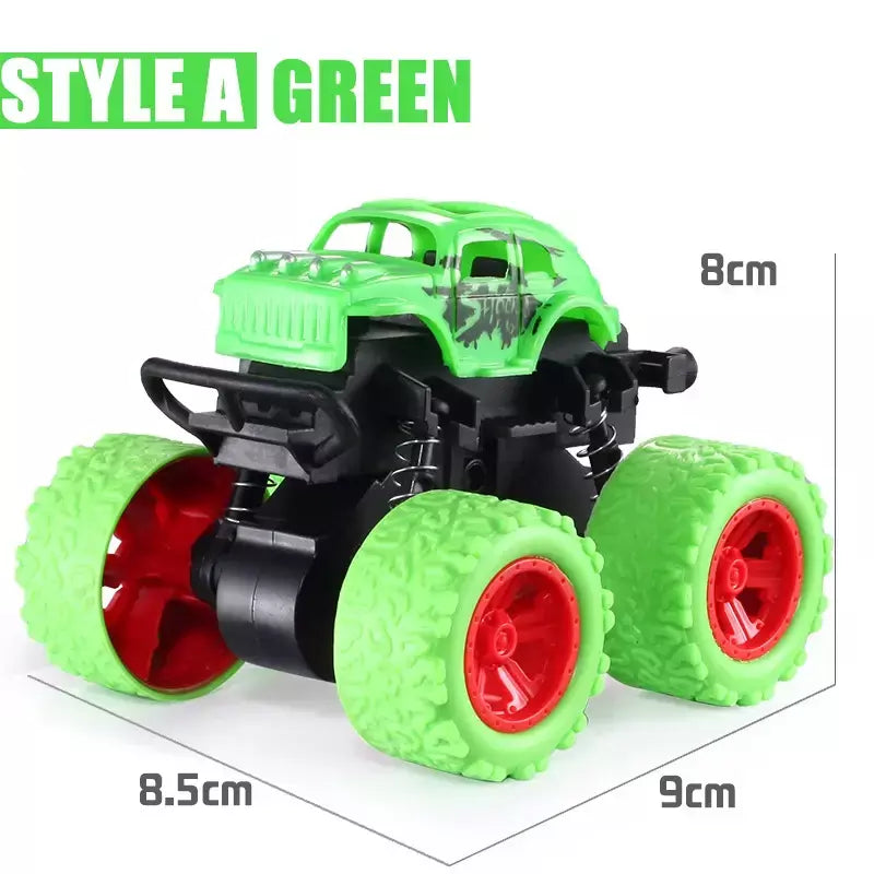 Puxar para trás carro de brinquedo rotação inercial carro de quatro rodas motriz veículo fora de estrada suv carro de corrida de energia brinquedo das crianças cargift