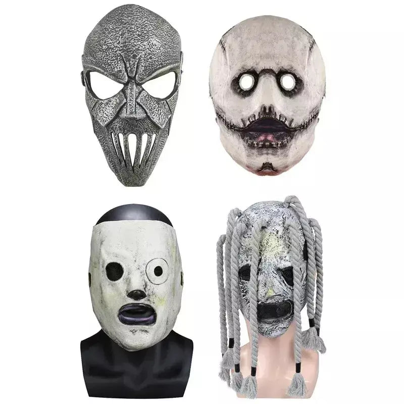 Mick máscara banda deslizamento cosplay nó acessórios de fantasia joey roleplay fantasia headwear masculino halloween masquerade capacete masculino