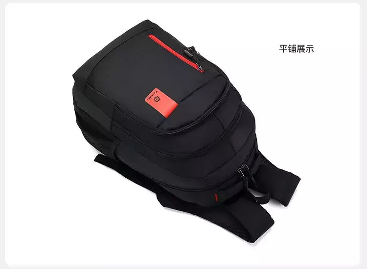 Mochila Oxford Business impermeável para homens e mulheres, bolsa para computador, mochila de viagem casual, mochila escolar luminosa, nova