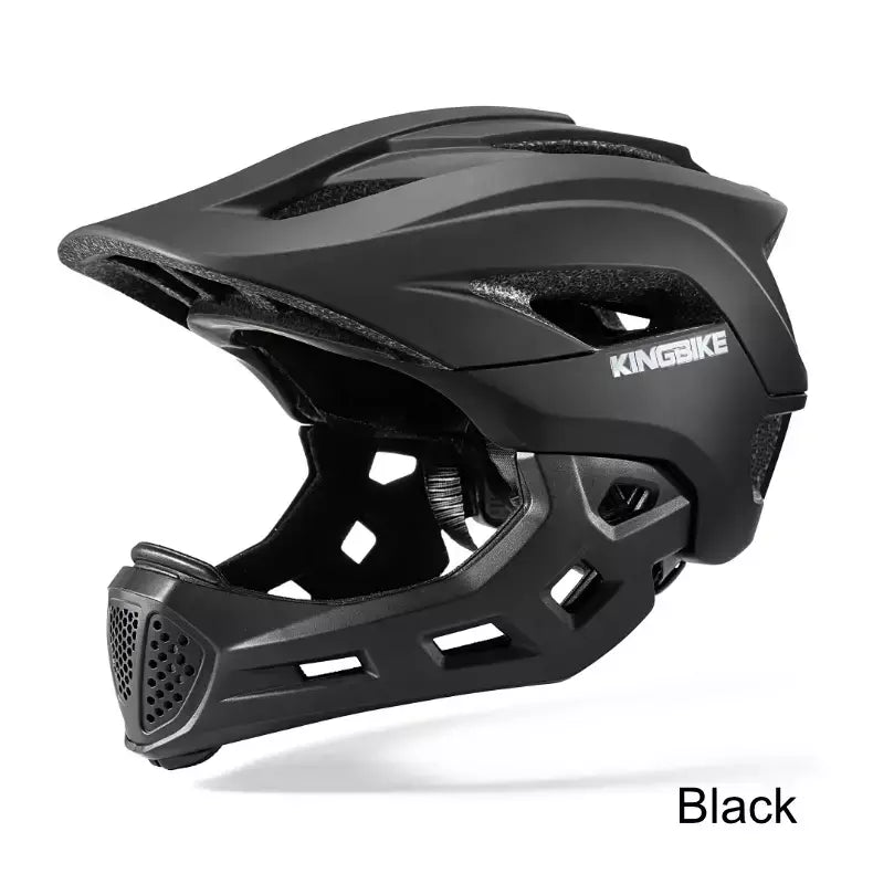 Batfox crianças rosto cheio capacete da bicicleta destacável downhill crianças ciclismo motocicleta skate esportes corrida capacete de bicicleta