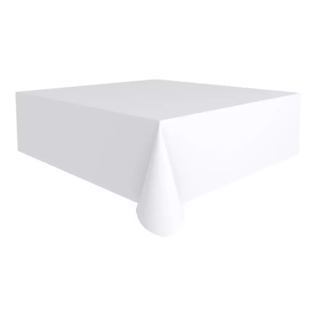 Solid Color Party Tablecloth, Decorado com Aniversário e Casamento, Material PEVA, 1Pc, 54*72 Polegada