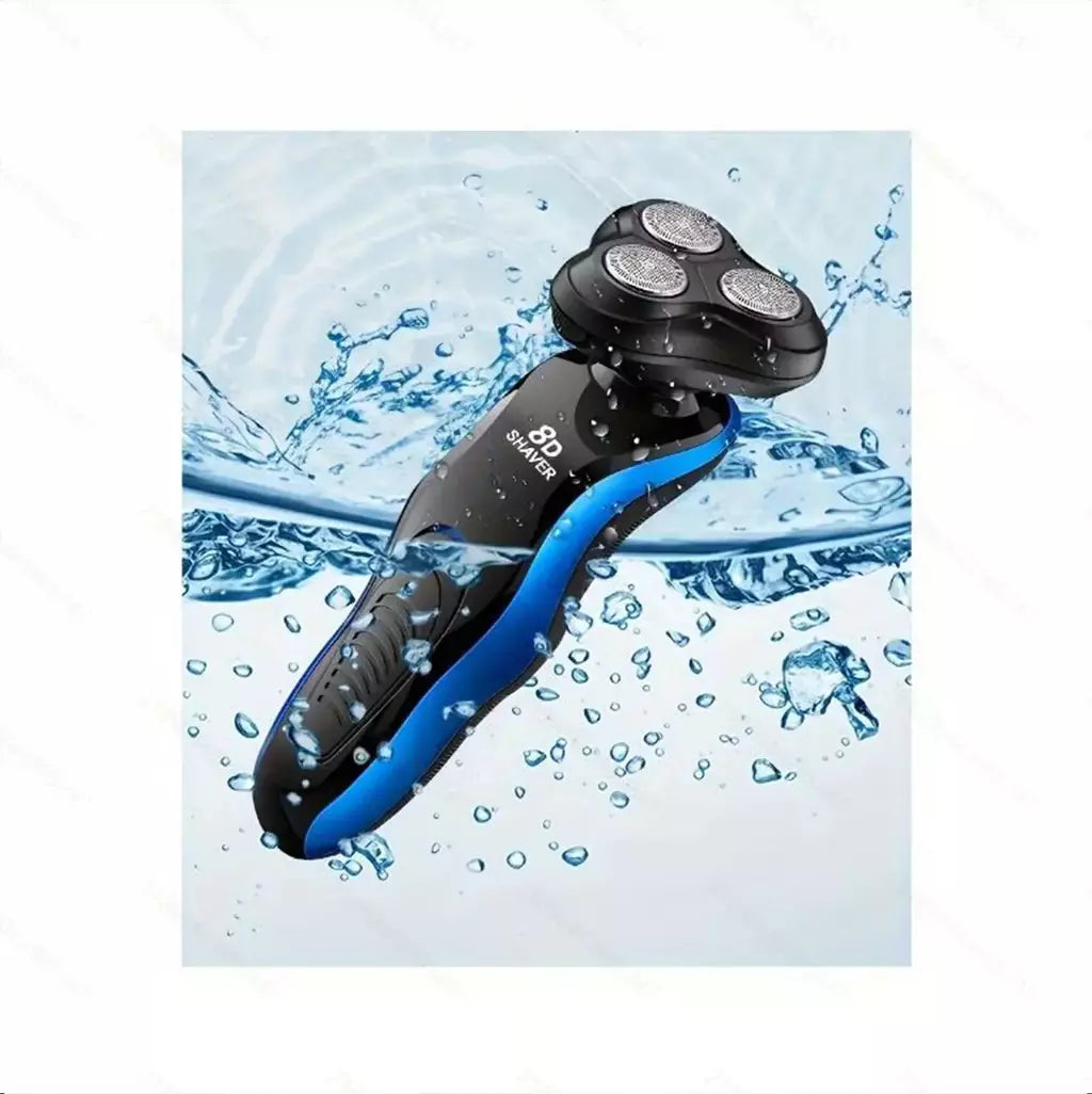 1pc multifuncional quatro em um barbeador elétrico 4 barbear lavável barbear homem carregável barbear USB carregável.