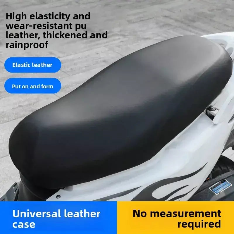 Capa de assento de motocicleta premium, à prova d'água, poeira, à prova de chuva, antiderrapante, respirável, universal, adequado para moto, scooter