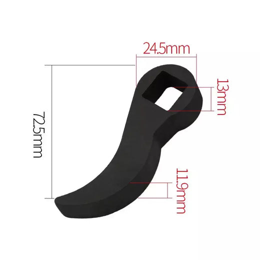 1 conjunto de chave de barra de alavanca para braço de controle inferior do carro, chave de barra de alavanca para 1/2 catraca, chave aberta, meio eixo, ferramenta de desmontagem