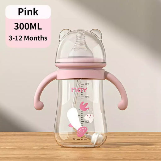 Multi-Purpose Baby Bottle, Water Cup Set, Silicone Chupeta, grande capacidade, PP, suprimentos de alimentação, 300ml