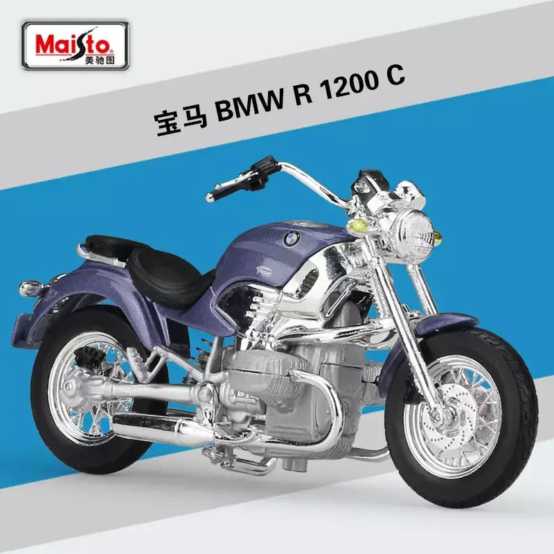Maisto 1:18 bmw 1250gs r ninet scrambler tanque de combustível liga modelo da motocicleta genuíno estático diecast modelo colecionável presente brinquedo