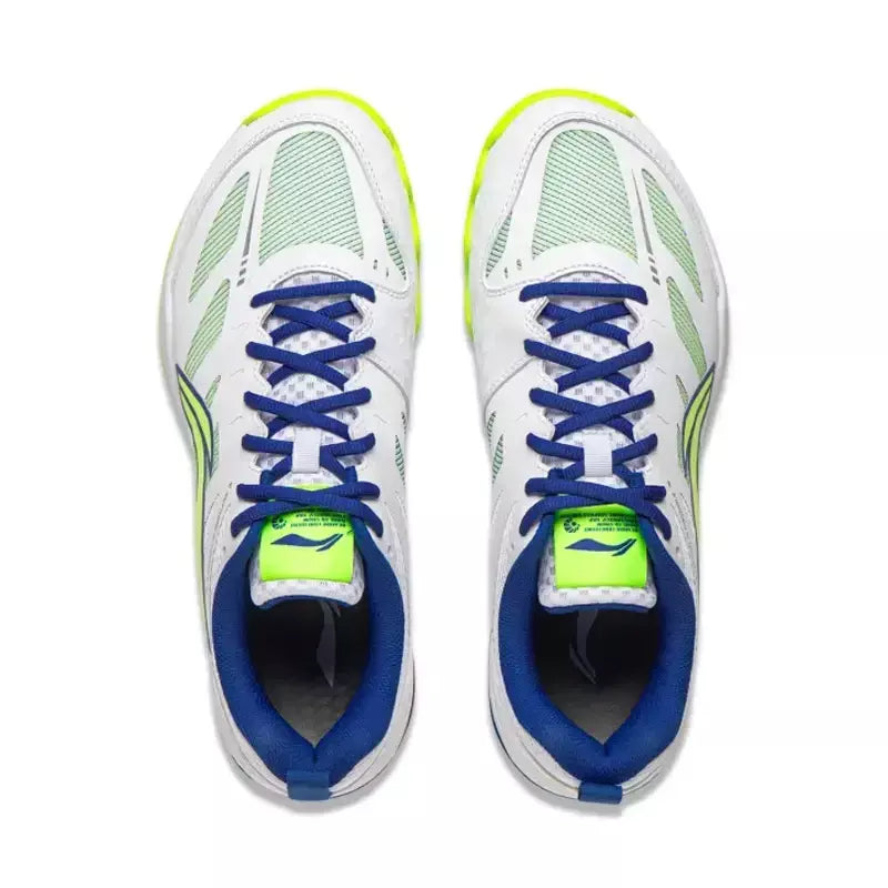 Li-ning unissex gladiador ii sapatos de treinamento de badminton almofada forro de rebote das mulheres dos homens tênis de suporte estável aytv017