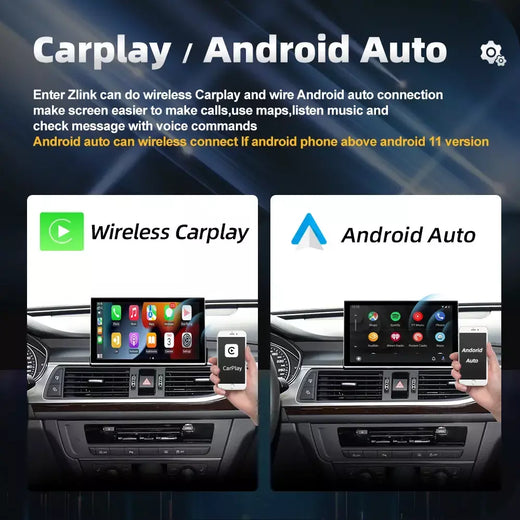 8 núcleos android 13 sistema multimídia estéreo do carro para audi a6 c7 a7 2012-2018 wifi 4g 8 + 128gb ram carplay ips tela de toque gps navi