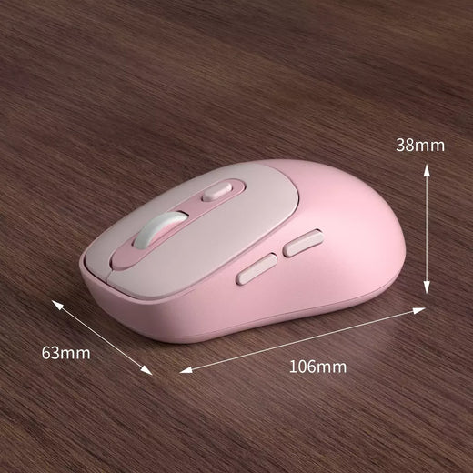 Mouse sem fio MageGee com conexão USB de 2,4 GHz, hibernação automática para economia de energia, adequado para jogos, escritório, laptop, desktop