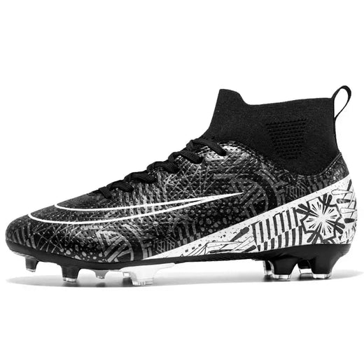 Sapatos de futebol masculinos macios tf/fg botas de futebol respirável antiderrapante tênis de treinamento de grama chuteiras ao ar livre calçados esportivos de alta qualidade