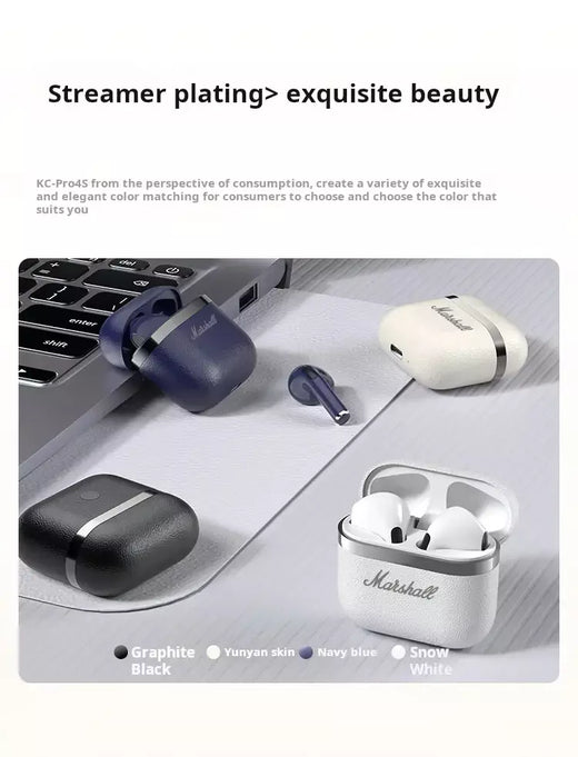 Marshall sleep fones de ouvido bluetooth sem fio semi-in-ear mini som de alta qualidade longo fone de ouvido para android e apple