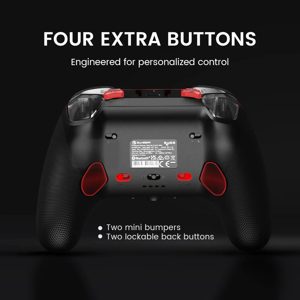GameSir G7 Pro Xbox Gaming Controller Gamepad com fio para Xbox Series X | S, Xbox One X | S, Steam, PC, Android com base de carregamento