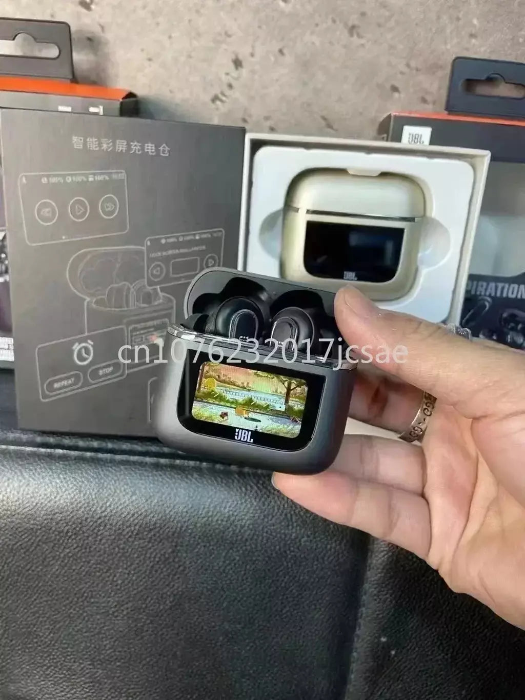 Original jbl tour pro 2 verdadeiro sem fio bluetooth fones de ouvido estéreo esportes com tela lcd inteligente versão hk