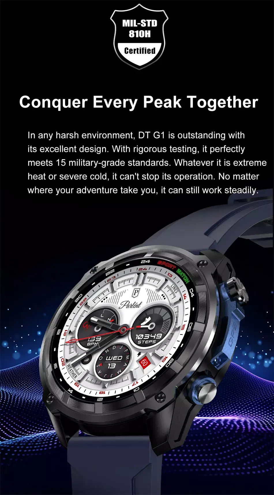 Xiaomi gps relógio inteligente com mapas offline 4gb de memória player vídeo militar esportes smartwatch masculino 30m natação à prova dwaterproof água amoled