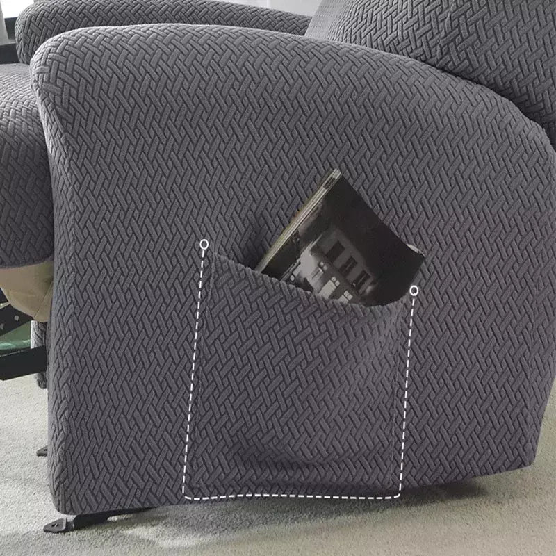 Jacquard Stretch Reclinável Sofá Covers, Poltrona elástica Split, Capa de cadeira antiderrapante, Cadeiras Lazy Boy, Slipcovers para sala de estar