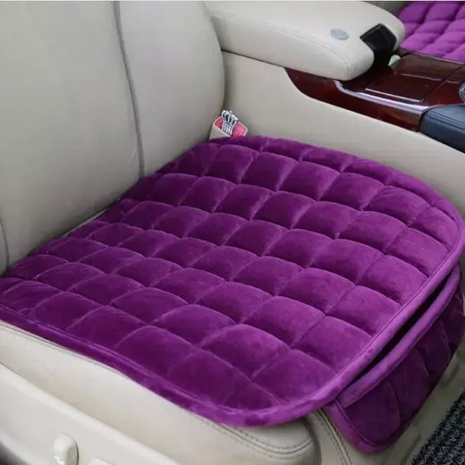 Universal inverno quente capa de assento de carro almofada anti-deslizamento assento da cadeira dianteira almofada respirável protetor de assento de carro capas de assento para carros