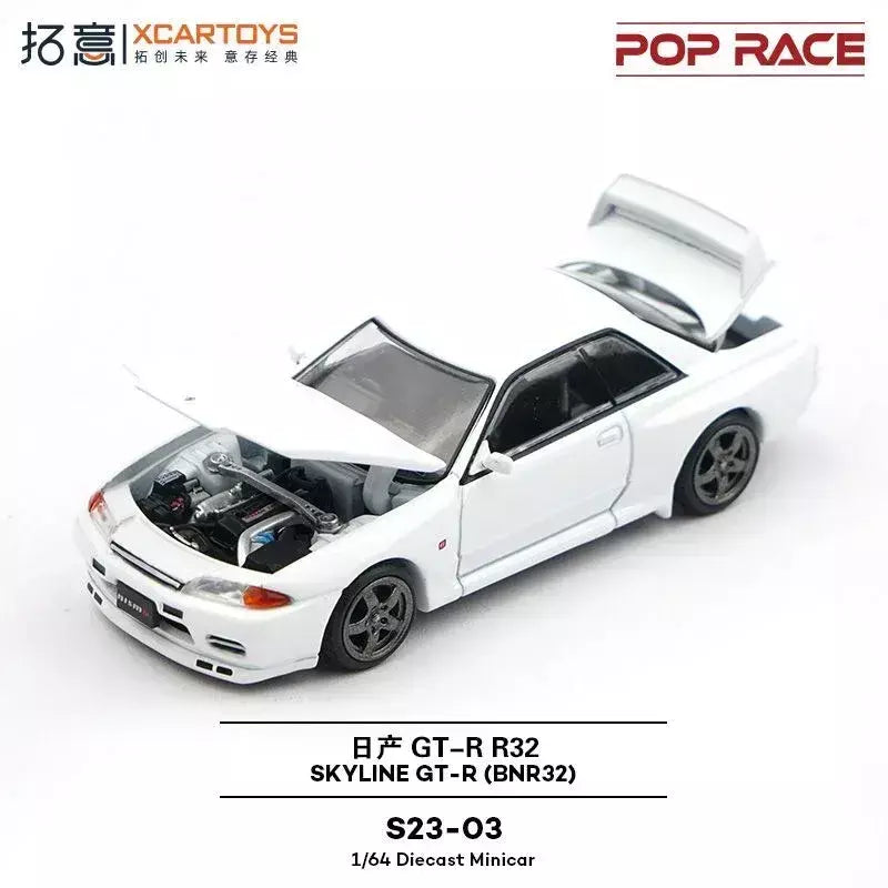 Xcartoys poprace 1/64 modelo fundido carro liga veículo brinquedos presentes para adolescentes adultos hobby coleção