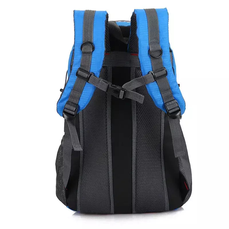 Nova mochila de viagem unissex, feminina e masculina, caminhadas ao ar livre, montanhismo, grande capacidade, leve, ciclismo, acampamento