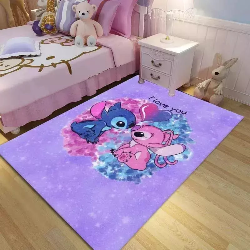 Tapetes com série de pontos Disney, tapete para sala de estar, quarto, cozinha,