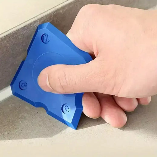 Multi-funcional Silicone Caulking Tool Set, Raspador Selante para Banheiro e Cozinha, 4 pcs