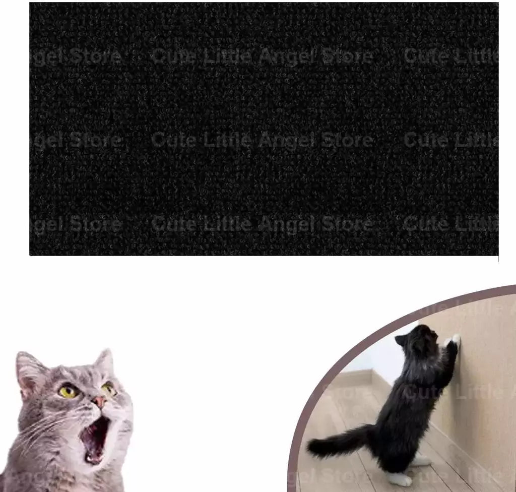Anti gato risco sofá diy gatos placa de risco sofá proteção patas afiar aparável auto-adesivo tapete gatos placa de risco