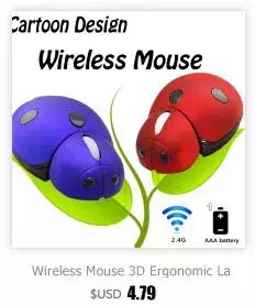 Cute Wireless Hamster Projetado Mouse, 2.4G, Criativo Ergonômico, USB Optical, 1200 DPI, Mini Ratos, Presentes para Crianças, PC, Laptop
