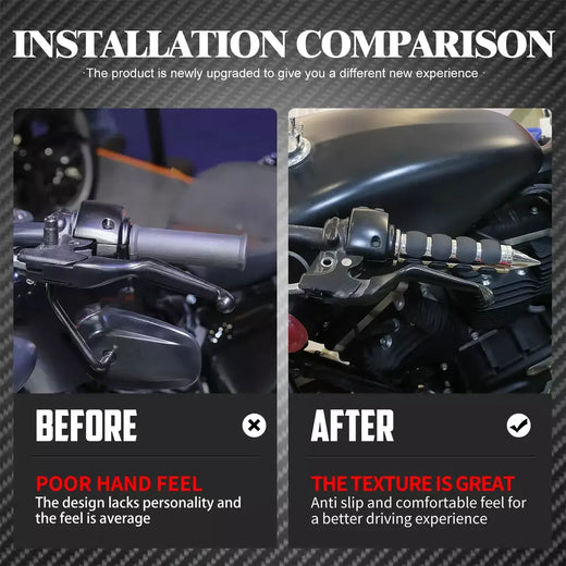 1 "apertos de mão da motocicleta 25mm guiador barra para harley touring flhr softail fat boy sportster xl 883 1200 dyna para honda