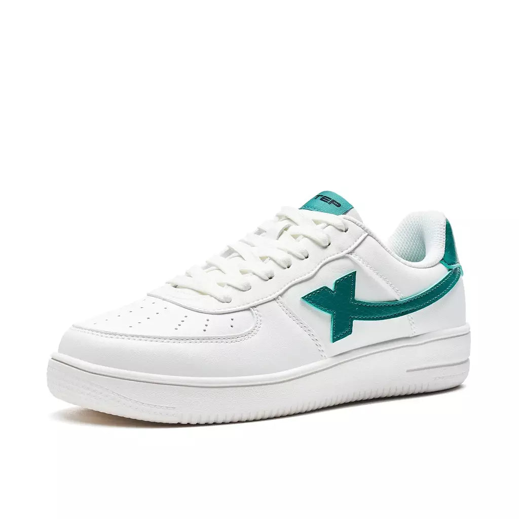 Xtep sapatos de skate antiderrapante resistente ao desgaste casual branco casal tênis de skate masculino feminino sapatos de marca de luxo 881219319851