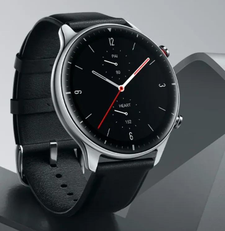 Amazfit-Smartwatch GTR 2, controle 5ATM, monitoramento do sono, duração da bateria 14 dias, relógio inteligente para Android, iOS, 99% novo, original