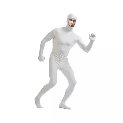 Adulto corpo inteiro zentai terno traje para o dia das bruxas homens segunda pele ternos apertados elastano náilon bodysuit cosplay trajes palco mostrar