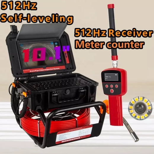 512Hz Transmissor Sonde para Pipeline Localização Endoscópio Imagem Auto-Nivelamento DVR,SYANSPAN 23mm Drain Pipe Inspection Camera IP68
