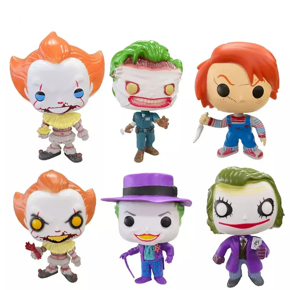 POP DC Filme BATMAN JOKER Figura de ação modelo JOKER 337 # Brinquedo de boneca de coleção de vinil para fã de filme Presente Criatividade
