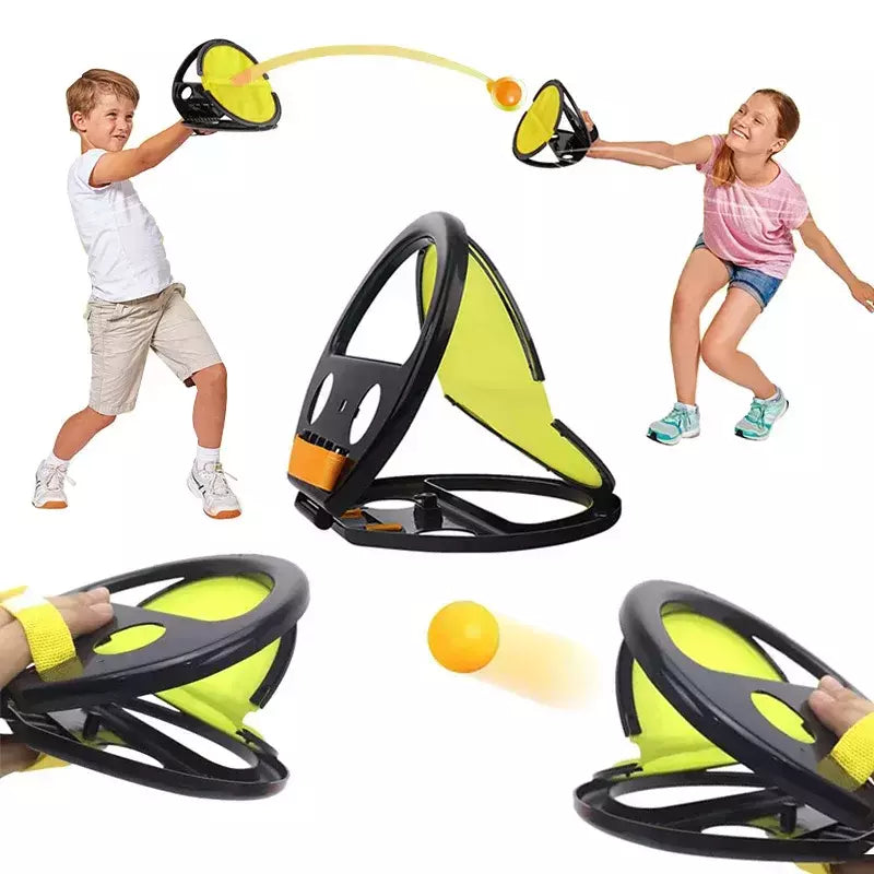 Catch Ball Game para adultos e crianças, engraçado, interação, sensorial, esporte, treinamento, olho de mão, coordenação, pai, criança, ao ar livre, interior