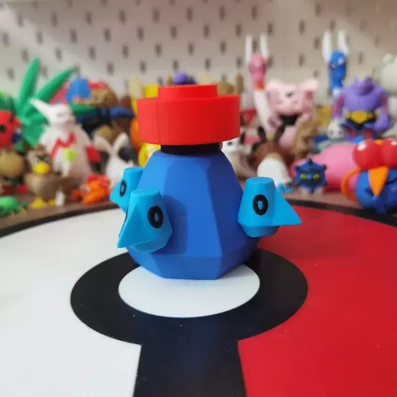 Anime pokemon nosepass probopass figura proporção mundo 1:20 diy impressão 3d personagem kawaii decoração de mesa modelo brinquedo presente