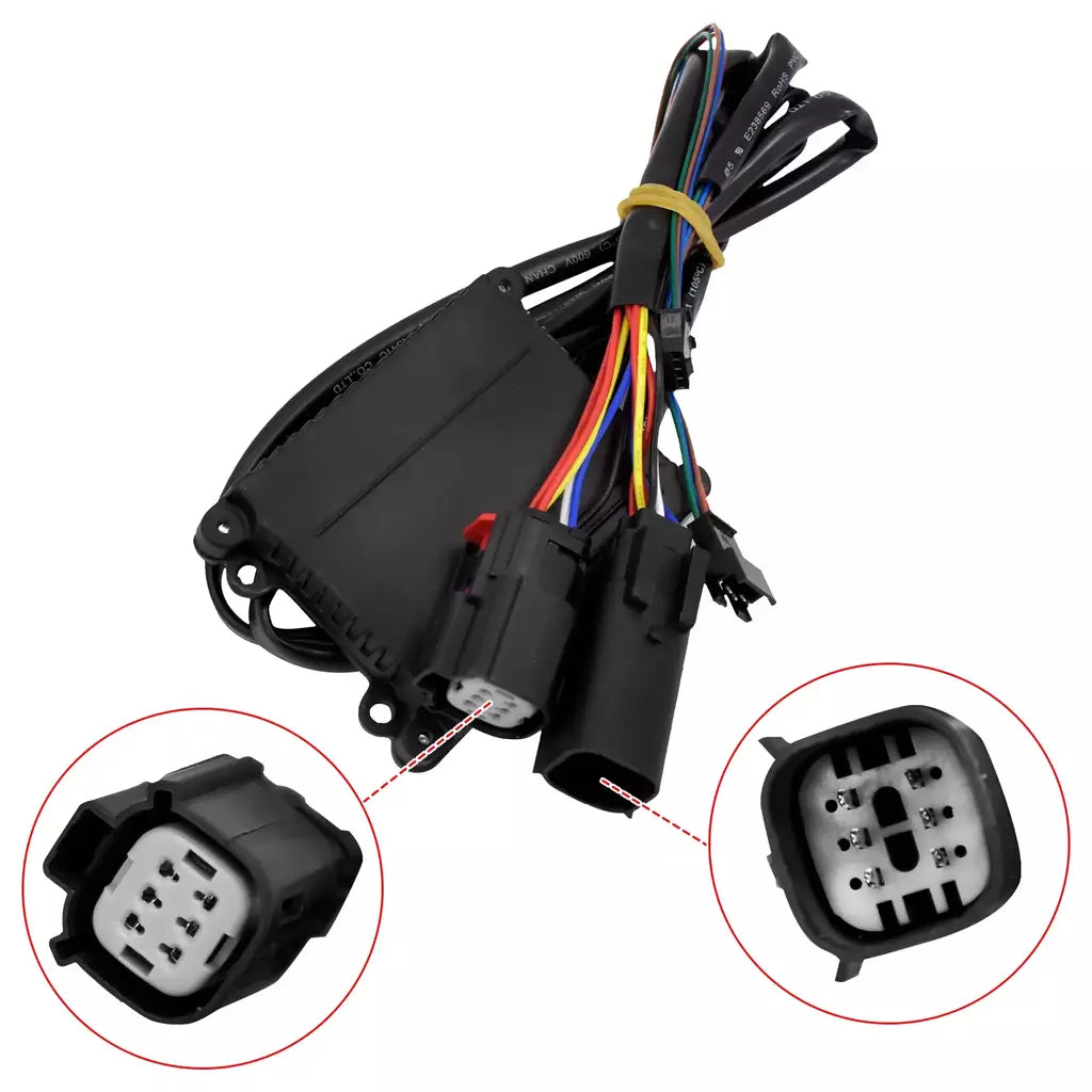 Alforje led para motocicleta, lâmpada de giro, luzes de freio para harley touring road king 97-2022 electra street glide cvo limitado
