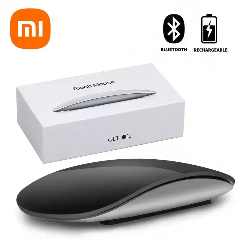 Xiaomi bluetooth mouse sem fio recarregável silencioso multi arco toque ratos ultra-fino mouse mágico para portátil ipad mac pc macbook