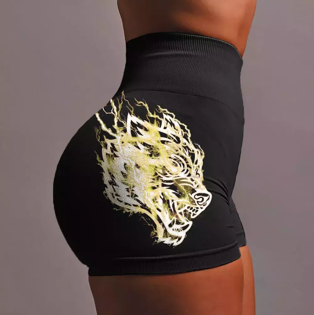 Ela Darc-Calções Esportivos Legais para Mulheres, Calça Legal, Fundo de Arranhar, Lobo Macio, Calções de Ginásio Respiráveis, Senhora, Nova Moda, 2022
