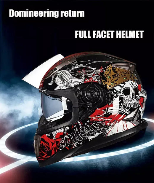Dot ece unissex capacete da motocicleta rosto cheio capacete de proteção segurança ao ar livre equitação esportes casco moto original capacetes