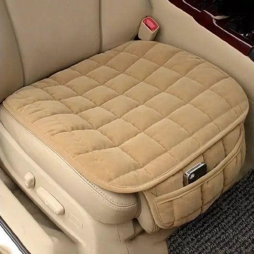 Universal inverno quente capa de assento de carro almofada anti-deslizamento assento da cadeira dianteira almofada respirável protetor de assento de carro capas de assento para carros