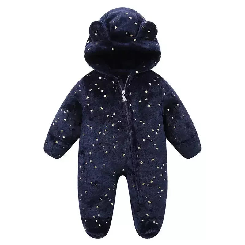 Roupas de bebê recém-nascido flanela outono inverno bebê meninos meninas macacão dos desenhos animados recém-nascido bodysuit macio quente para bebês 0-12m