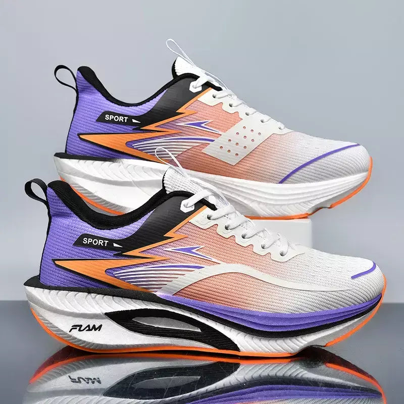 Sapatos esportivos de alta qualidade para homens plataforma casual tênis de corrida treinador respirável caminhada sapatos de basquete feminino confortável
