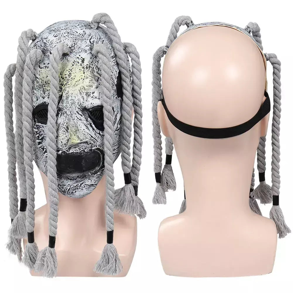 Mick máscara banda deslizamento cosplay nó acessórios de fantasia joey roleplay fantasia masculino látex headwear halloween masquerade capacete masculino