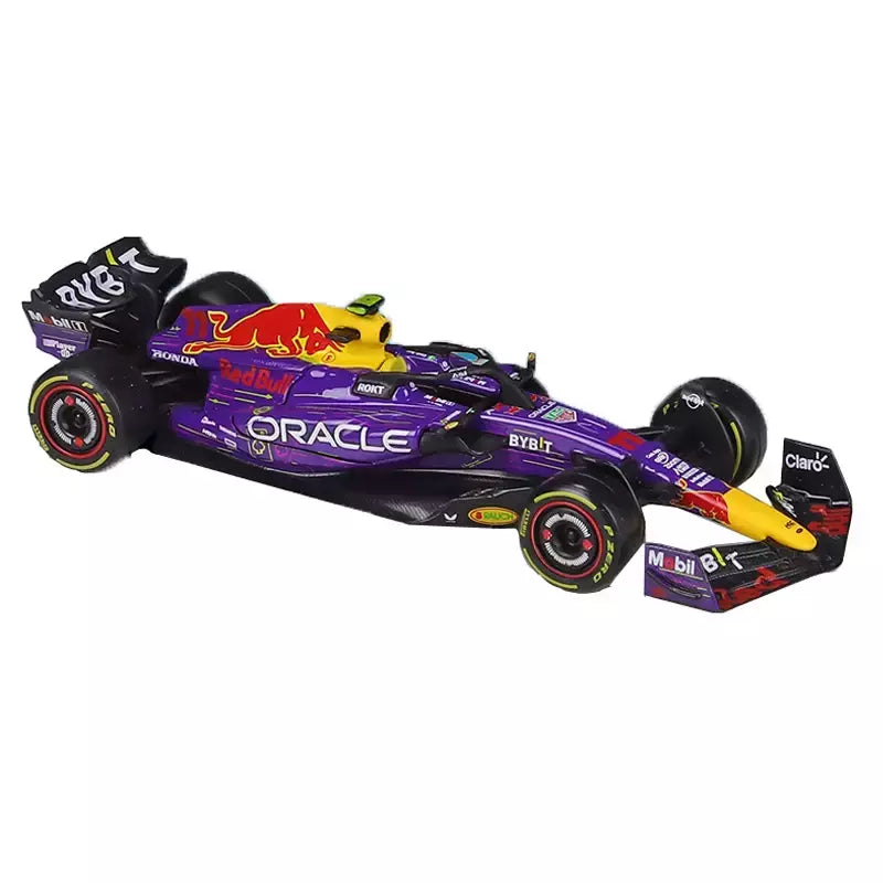 Bburago 1:43 2024 F1 Mclaren Mcl38 Monaco Grand Prix F1 Liga Modelo Diecast # 4 # 81 Lando Norris ? Presente de brinquedos para carros F1