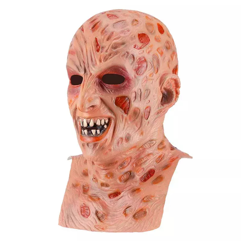 Assassinos jason máscara chapéu garras freddy krueger filmes de terror assustador látex chapelaria cosplay para emulsão para trajes de festa de halloween
