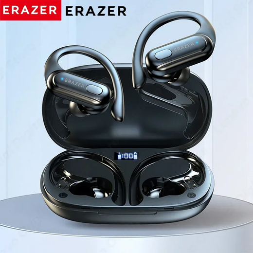 Erazer xt60pro esportes sem fio fones de ouvido bluetooth alta fidelidade redução ruído fone com microfone gancho