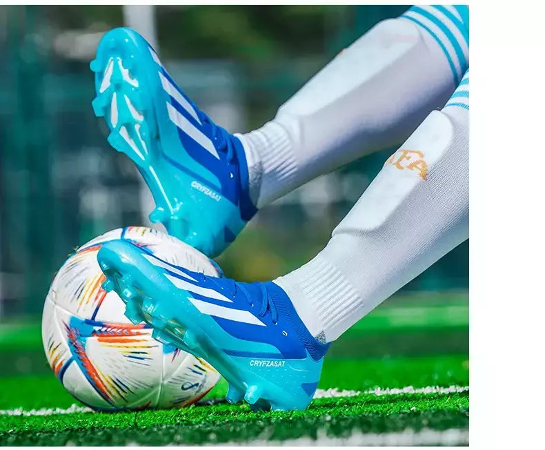 Tênis de treinamento interno profissional para homens, sapatos de futebol originais, botas de campo, ao ar livre, grampos sociais, rápidos