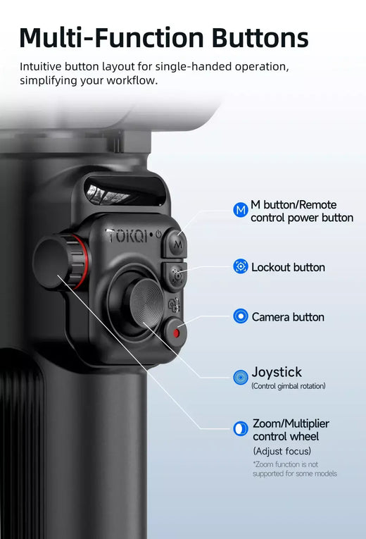M02 novo estabilizador gimbal portátil de 3 eixos para smartphone com controle remoto sem fio para iphone android telefone rastreamento facial tiktok vlog